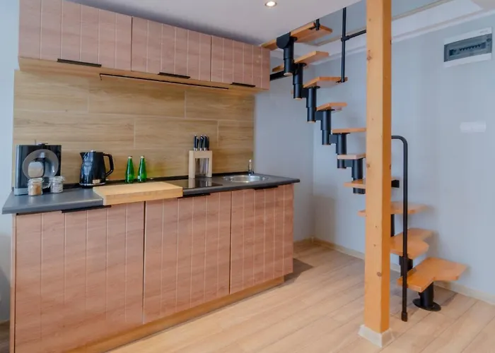 Holiday Home Loft Z Antresola I Balkonem Przy Plazy